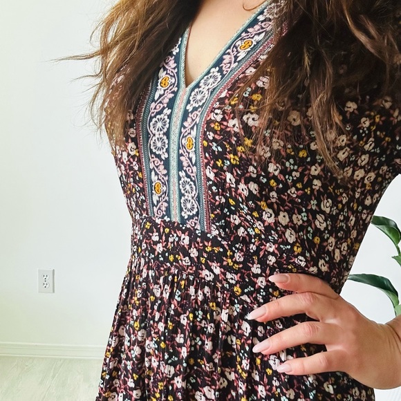 Knox Rose Red Maxi Sundress V-Neck Casual - Picture 4 of 12